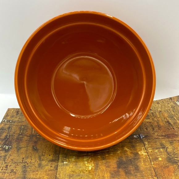 The Pioneer Woman Cornucopia Medium Burnt Orange Mixing Bowl Autumn Fall Leaves - Picture 4 of 4